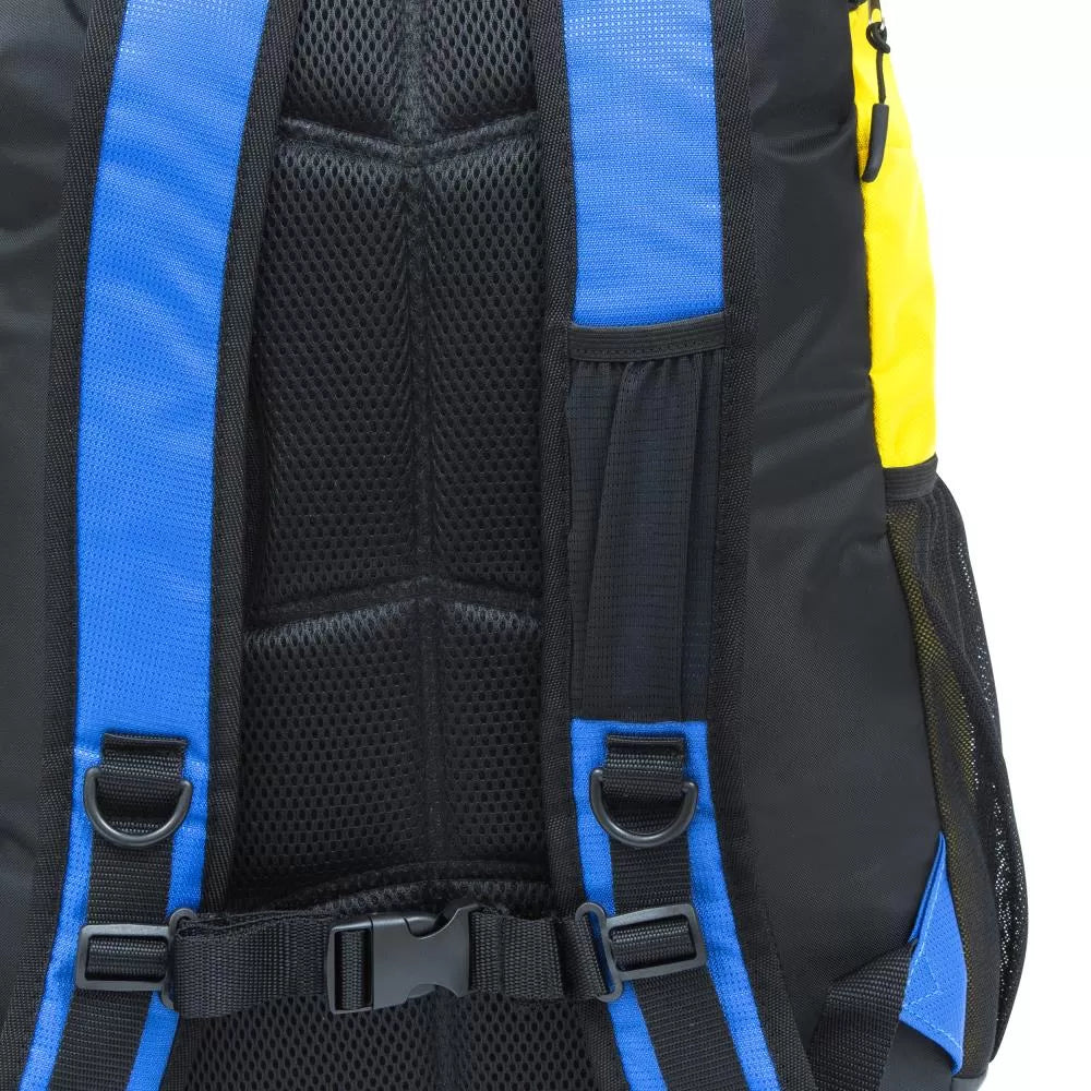 PHOENIX BACKPACK YELLOW/BLUE (34 L)