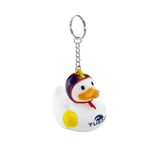 DUCKY WP NAVY KEYCHAIN
